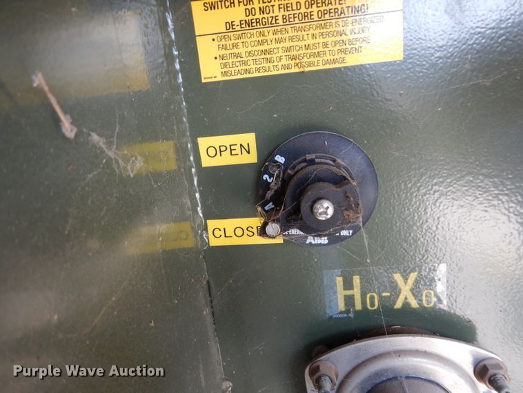 image for item HC9551 (2) 2016 Ermco stainless steel transformers