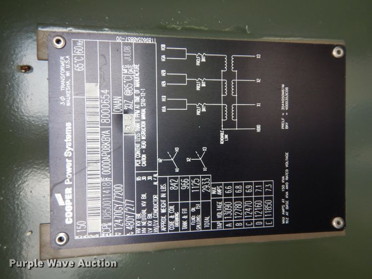 image for item HC9554 Cooper transformer