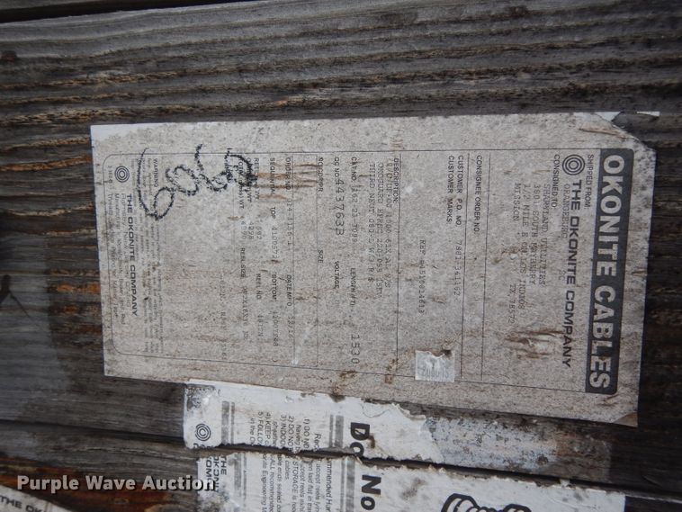 image for item HC9648 (10) reels of cable