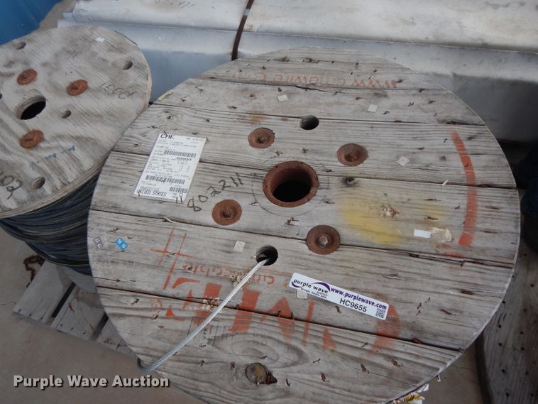 image for item HC9655 Approximately 7,986' of no. 4 ACSR aluminum stranded cable