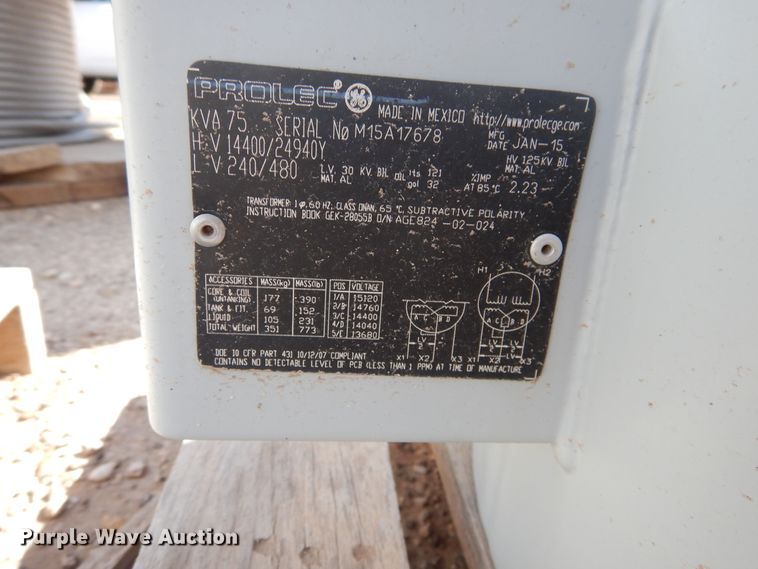 image for item HM9000 (3) transformers