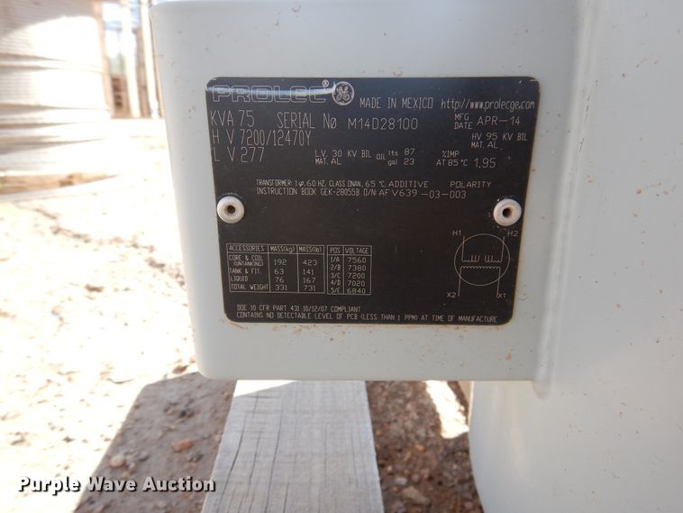 image for item HM9001 (3) Prolec transformers