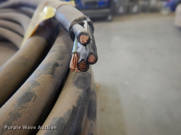 image for item HM9021 (5) cable reels of 4/0 wire