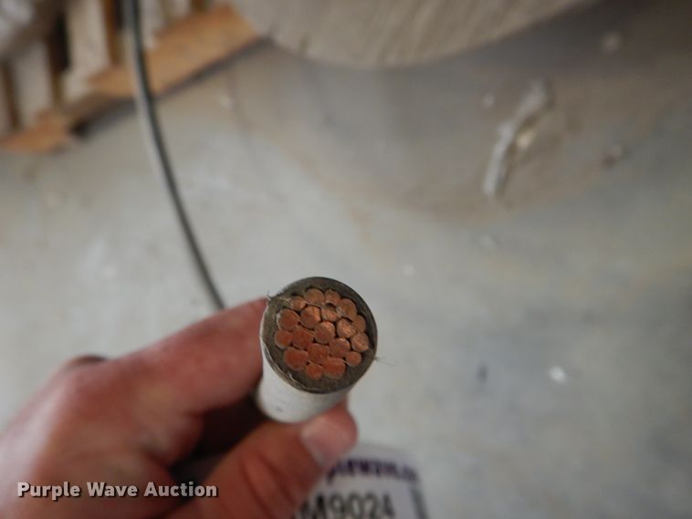 image for item HM9021 (5) cable reels of 4/0 wire