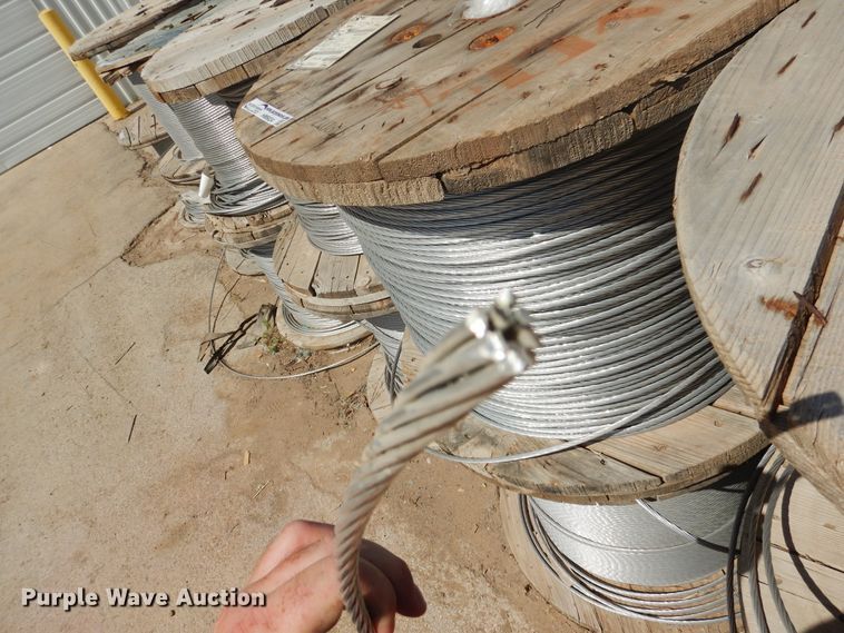 image for item HM9024 (4) reels of AL cable