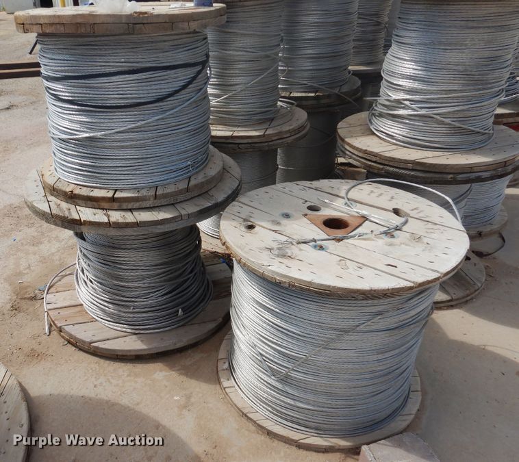 image for item HM9025 (4) reels of AL cable