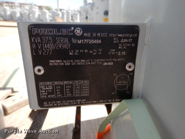 image for item HM9031 (3) Prolec transformers