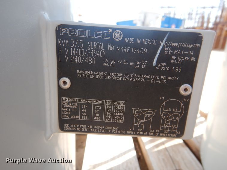 image for item HM9040 (5) Prolec transformers