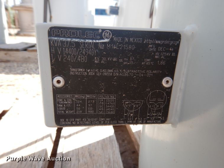 image for item HM9041 (5) Prolec transformers