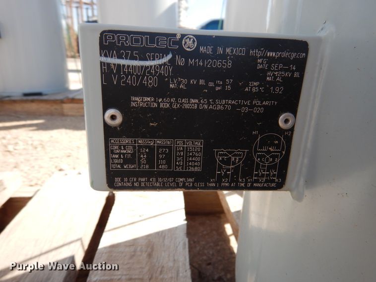 image for item HM9042 (3) Prolec transformers