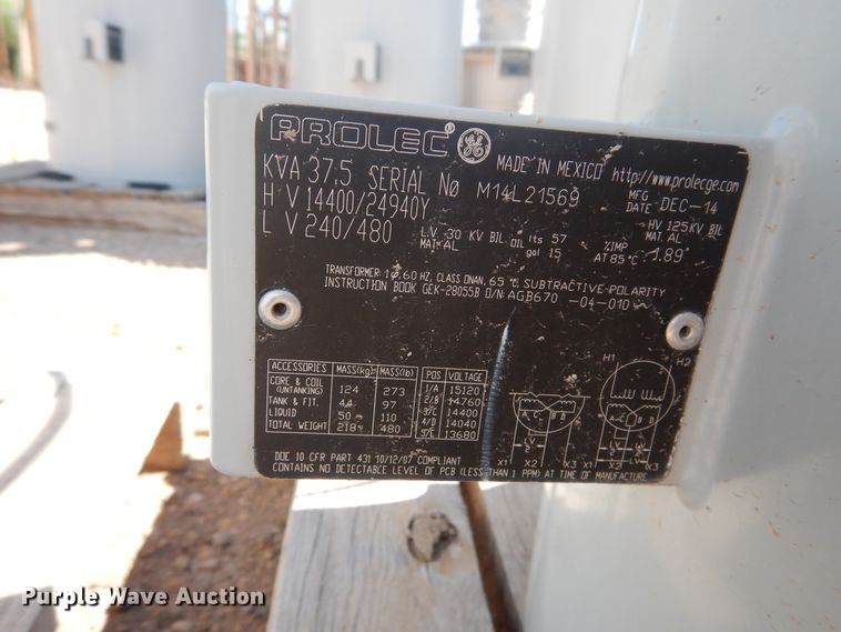 image for item HM9042 (3) Prolec transformers