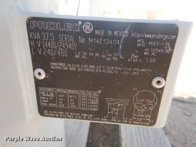 image for item HM9042 (3) Prolec transformers