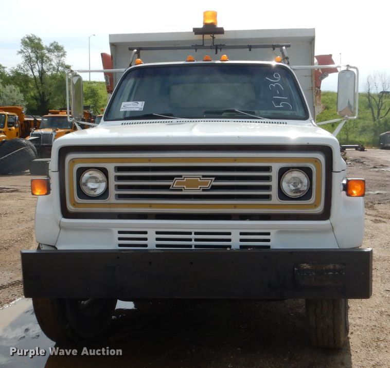 image for item DH5502 1987 Chevrolet C70  dump truck