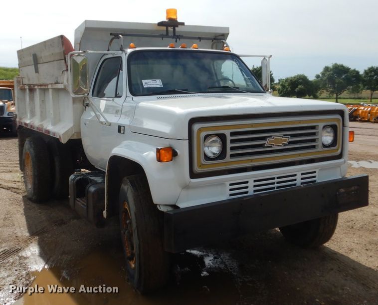 image for item DH5502 1987 Chevrolet C70  dump truck