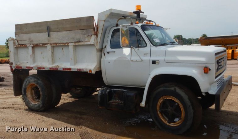 image for item DH5502 1987 Chevrolet C70  dump truck