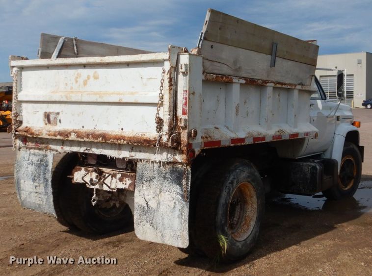 image for item DH5502 1987 Chevrolet C70  dump truck