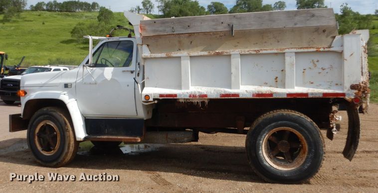 image for item DH5502 1987 Chevrolet C70  dump truck