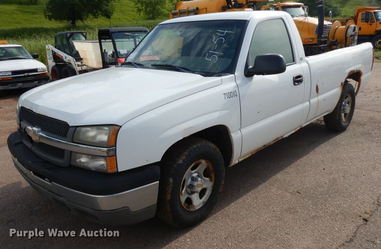 image for item DH5503 2003 Chevrolet Silverado 1500  pickup truck