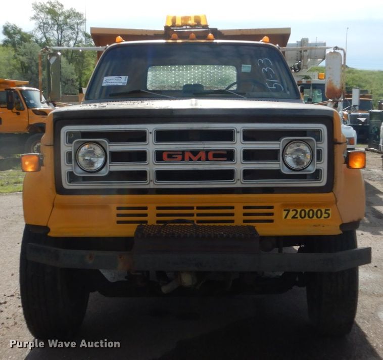 image for item DH5505 1987 GMC C7000  dump truck