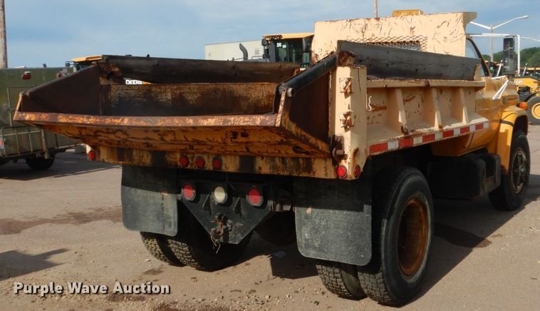image for item DH5505 1987 GMC C7000  dump truck