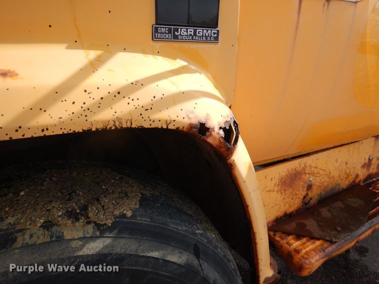 image for item DH5505 1987 GMC C7000  dump truck