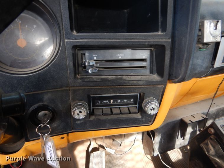 image for item DH5505 1987 GMC C7000  dump truck