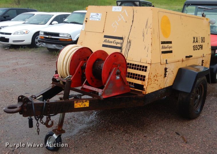 image for item DH5512 1994 Atlas Copco XAS90JD  air compressor