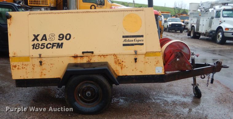 image for item DH5512 1994 Atlas Copco XAS90JD  air compressor