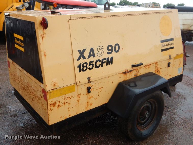 image for item DH5512 1994 Atlas Copco XAS90JD  air compressor