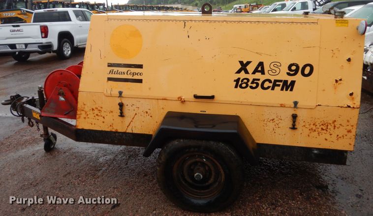 image for item DH5512 1994 Atlas Copco XAS90JD  air compressor