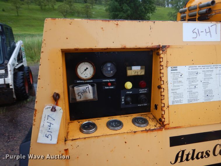 image for item DH5512 1994 Atlas Copco XAS90JD  air compressor