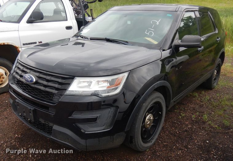 image for item DH5517 2016 Ford Explorer Police  SUV