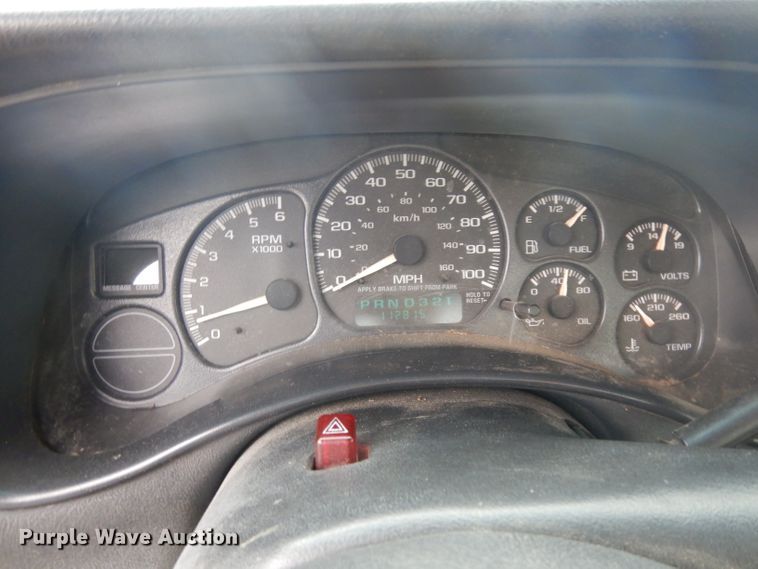 image for item DH5521 2002 Chevrolet Silverado 1500  pickup truck