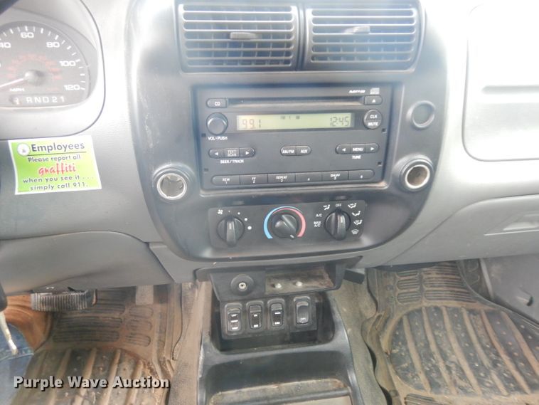 image for item DH5524 2007 Ford Ranger  SuperCab pickup truck