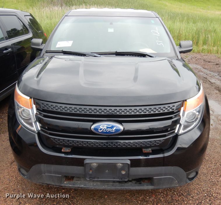 image for item DH5525 2013 Ford Explorer Police  SUV