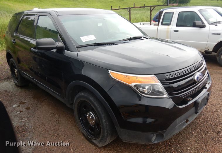 image for item DH5525 2013 Ford Explorer Police  SUV