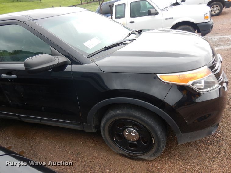 image for item DH5525 2013 Ford Explorer Police  SUV