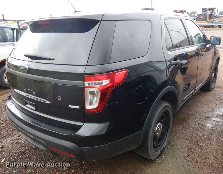 image for item DH5525 2013 Ford Explorer Police  SUV
