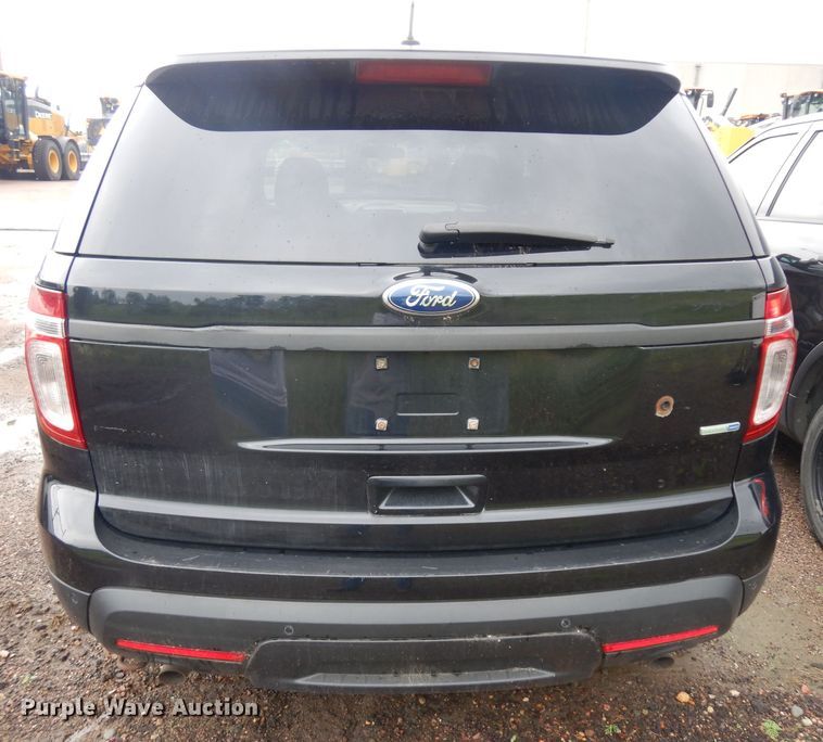 image for item DH5525 2013 Ford Explorer Police  SUV