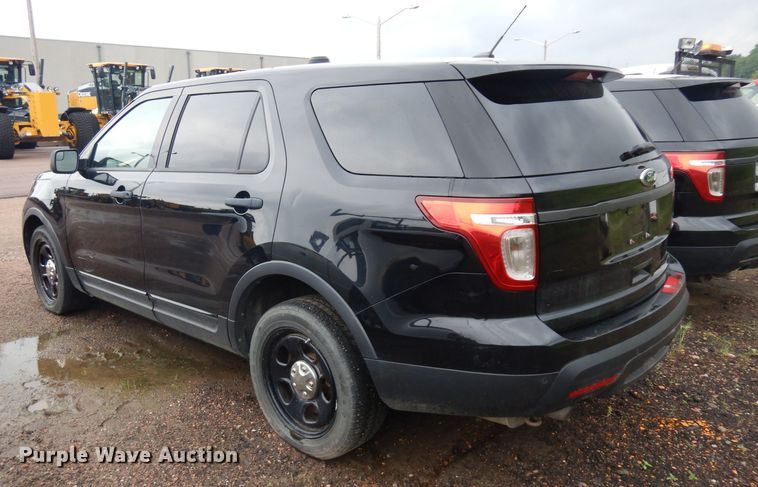 image for item DH5525 2013 Ford Explorer Police  SUV