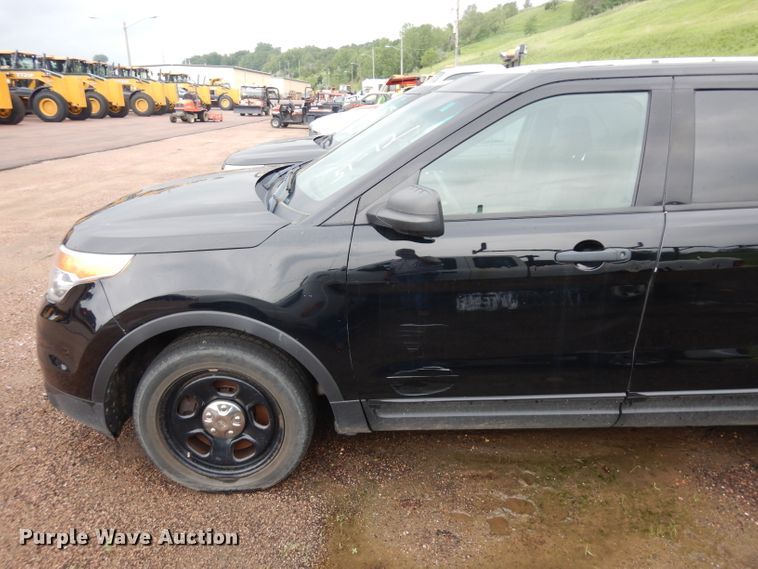 image for item DH5525 2013 Ford Explorer Police  SUV