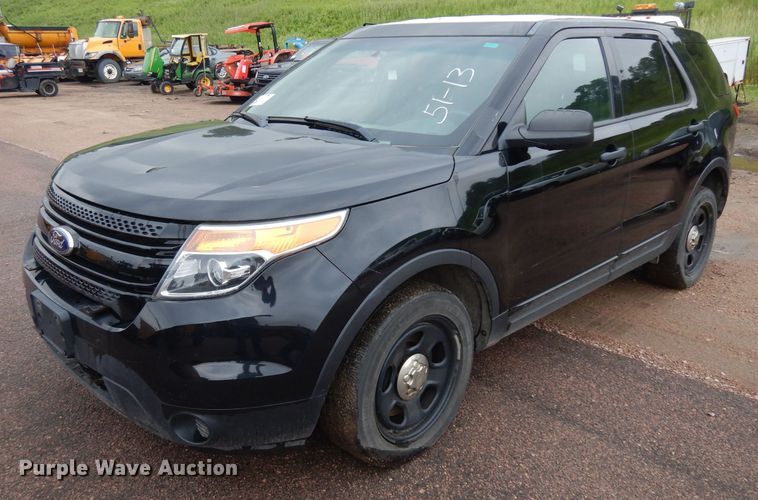 image for item DH5526 2013 Ford Explorer Police  SUV