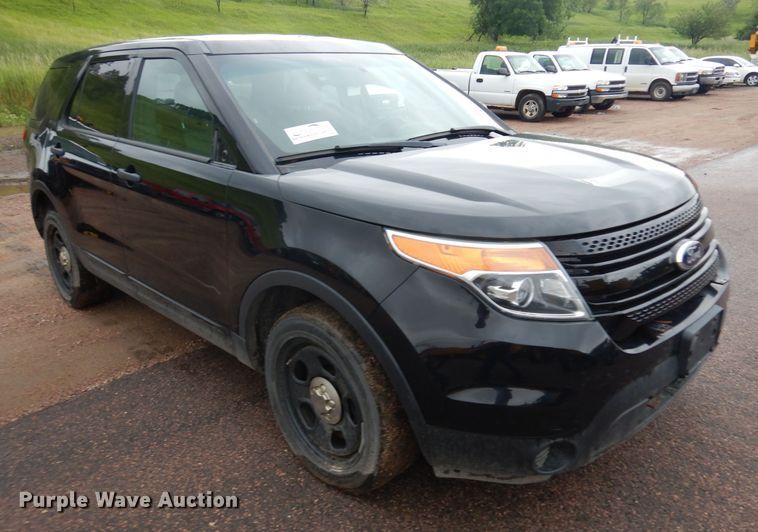 image for item DH5526 2013 Ford Explorer Police  SUV