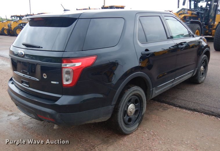 image for item DH5526 2013 Ford Explorer Police  SUV