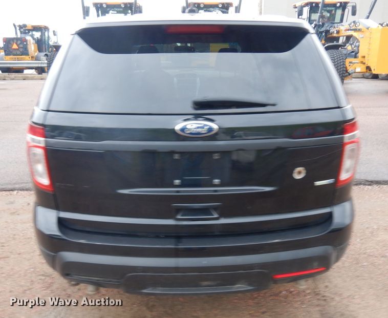 image for item DH5526 2013 Ford Explorer Police  SUV