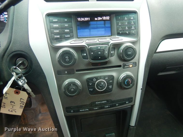 image for item DH5526 2013 Ford Explorer Police  SUV