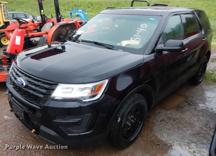 image for item DH5530 2016 Ford Explorer Police  SUV