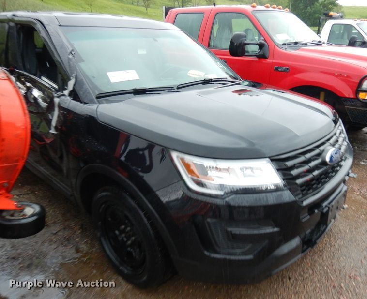 image for item DH5530 2016 Ford Explorer Police  SUV