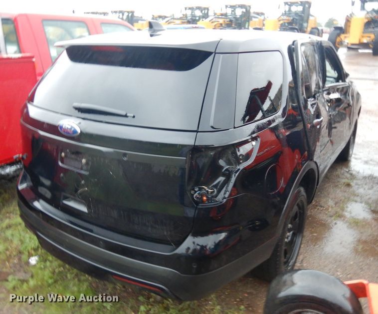 image for item DH5530 2016 Ford Explorer Police  SUV