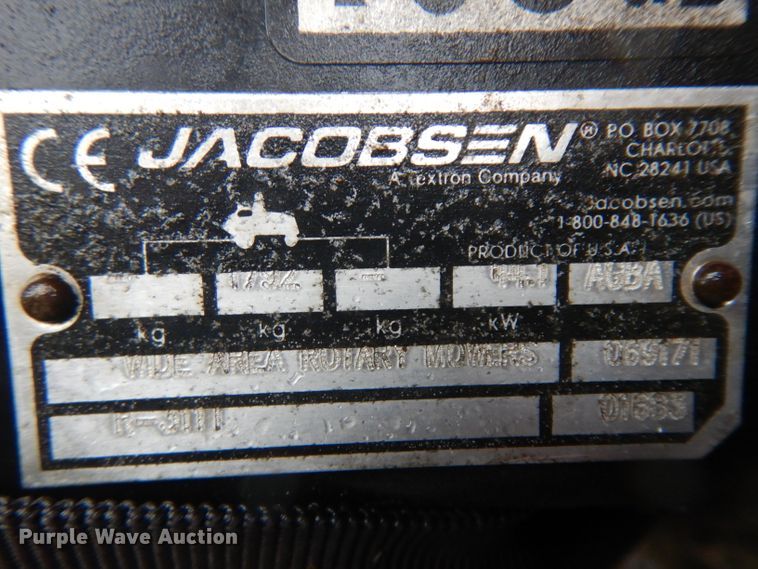 image for item DH5532 2010 Jacobsen R311T lawn mower